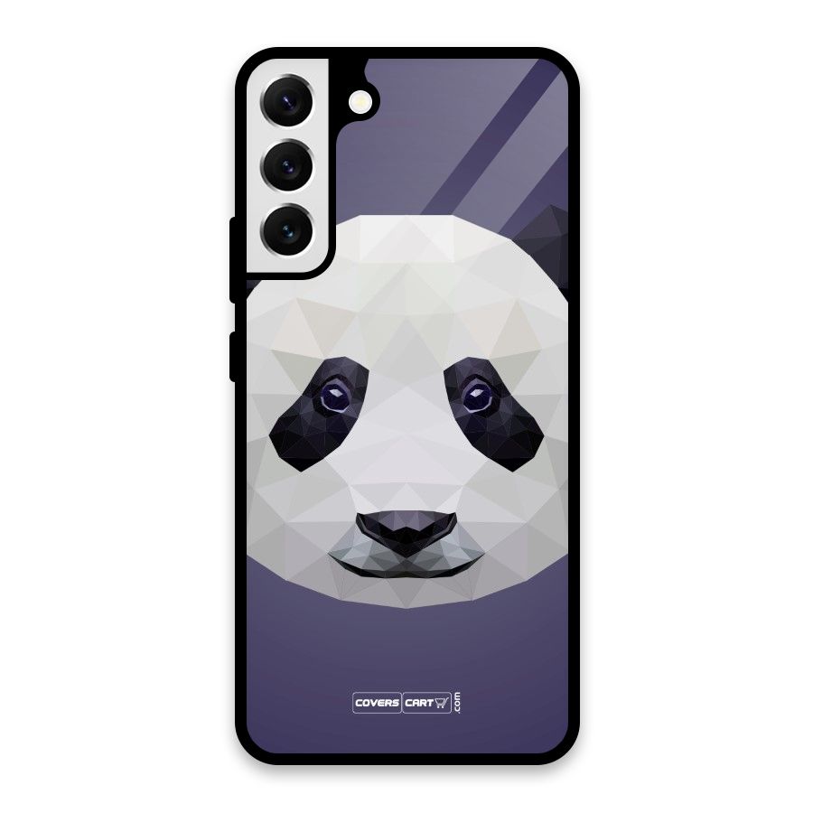 Polygon Panda Glass Back Case for Galaxy S22 Plus 5G