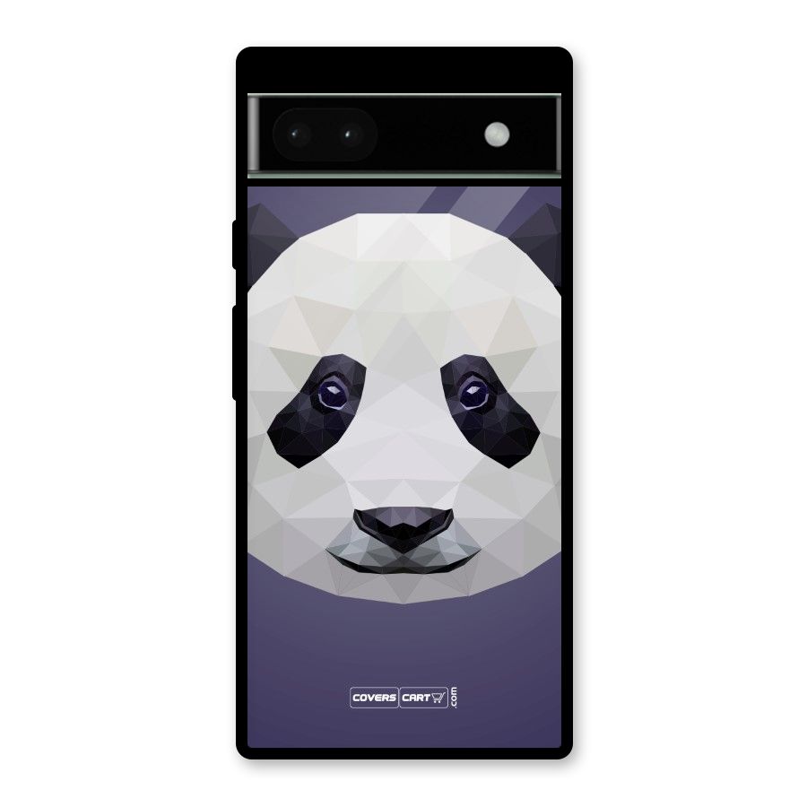 Polygon Panda Glass Back Case for Google Pixel 6a