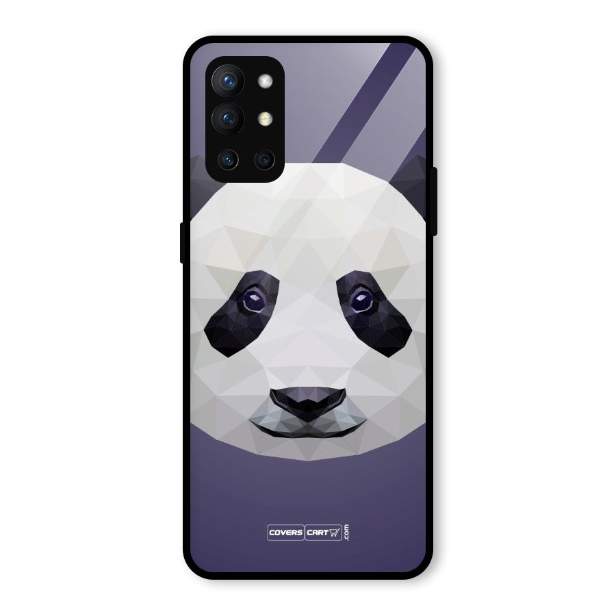 Polygon Panda Glass Back Case for OnePlus 9R