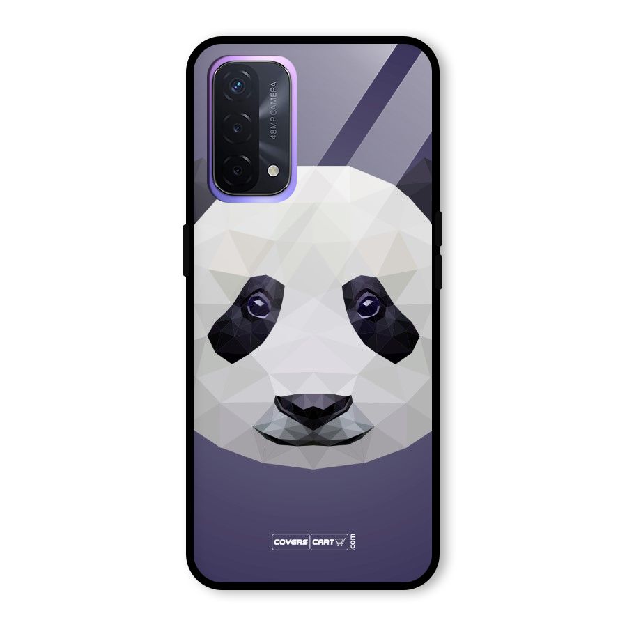 Polygon Panda Glass Back Case for Oppo A74 5G