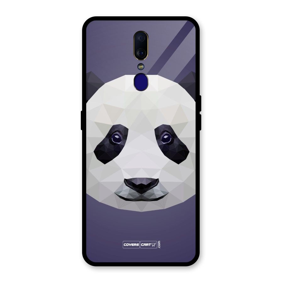 Polygon Panda Glass Back Case for Oppo F11