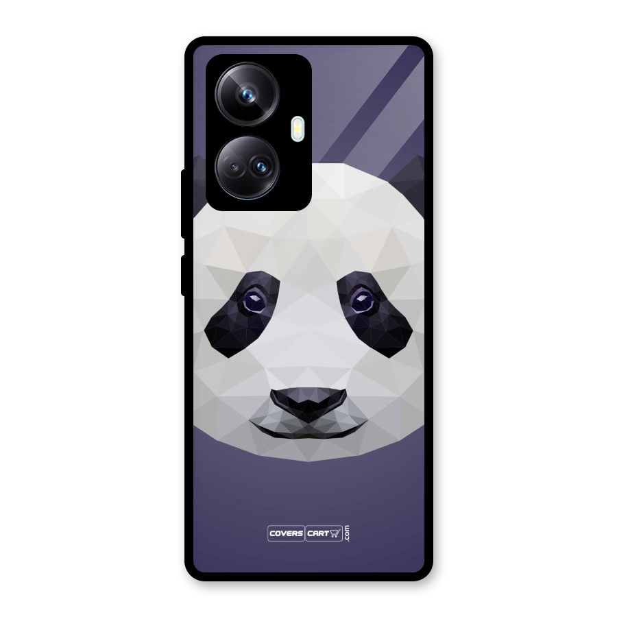 Polygon Panda Glass Back Case for Realme 10 Pro Plus