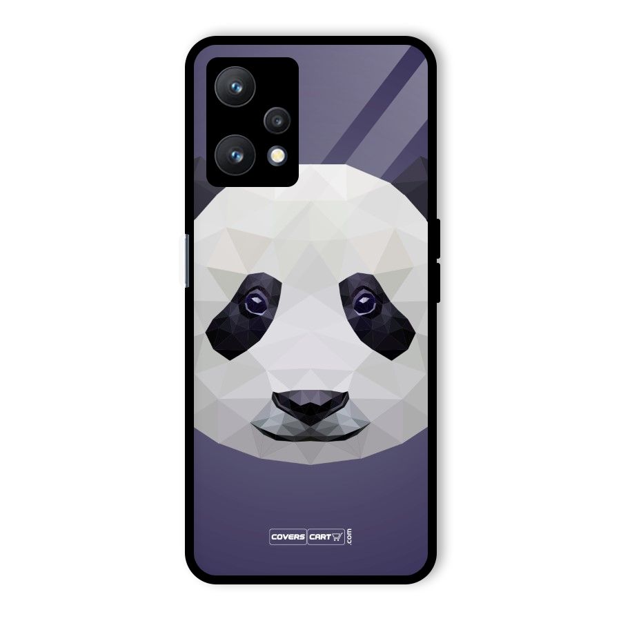 Polygon Panda Glass Back Case for Realme 9 Pro 5G