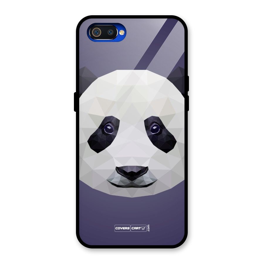 Polygon Panda Glass Back Case for Realme C2