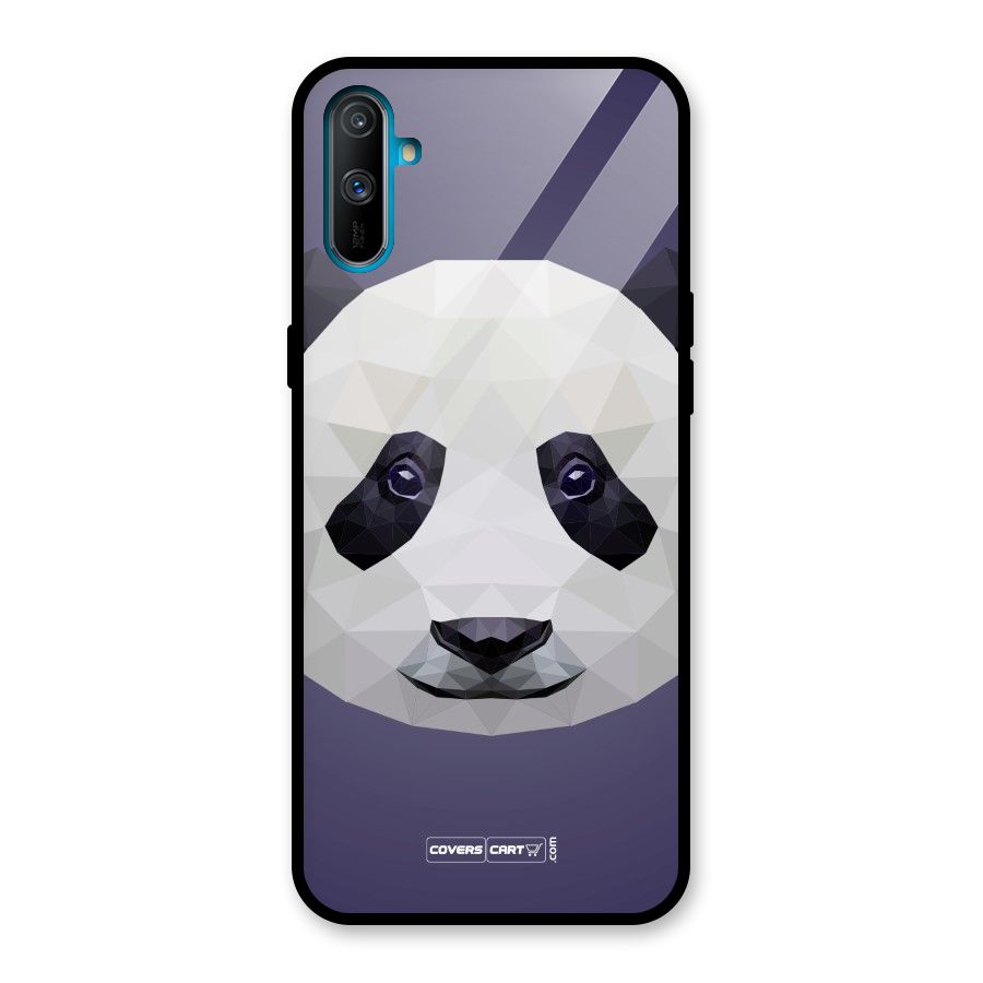 Polygon Panda Glass Back Case for Realme C3
