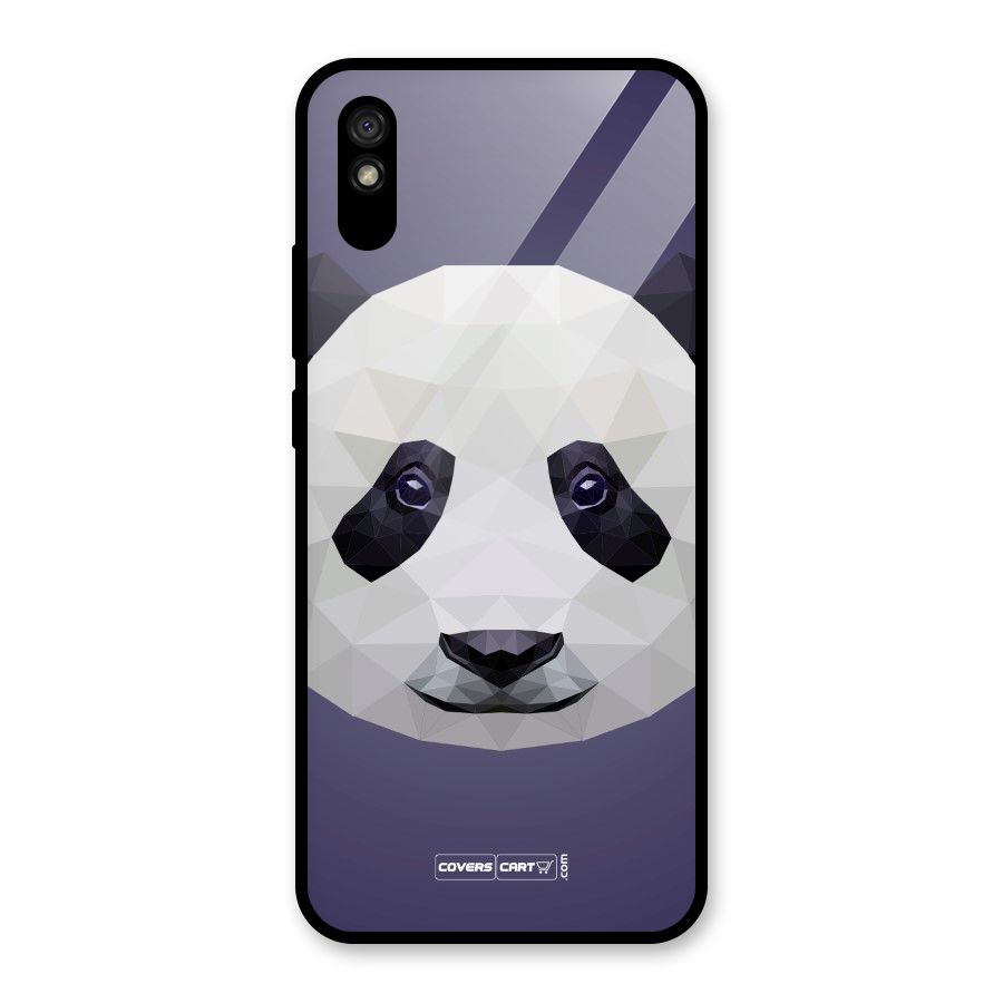 Polygon Panda Glass Back Case for Redmi 9i