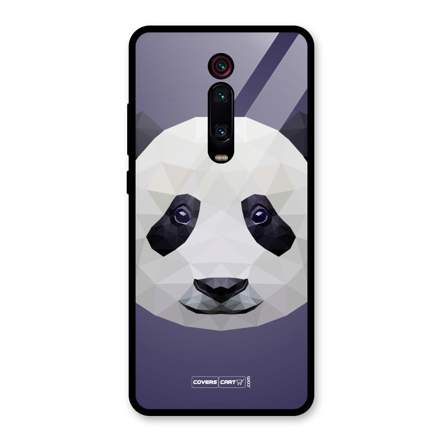 Polygon Panda Glass Back Case for Redmi K20 Pro