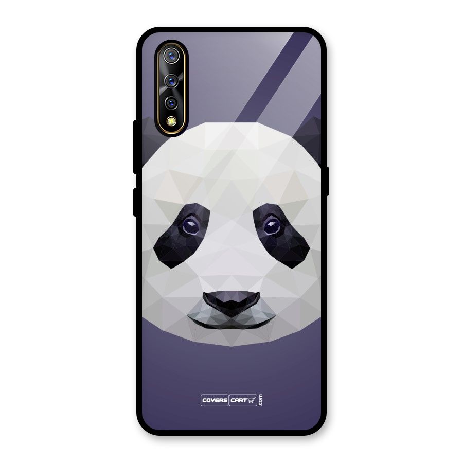 Polygon Panda Glass Back Case for Vivo S1