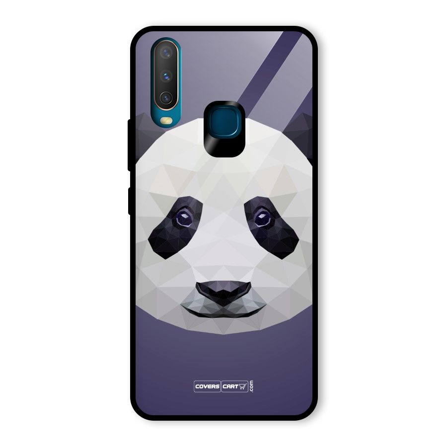 Polygon Panda Glass Back Case for Vivo U10