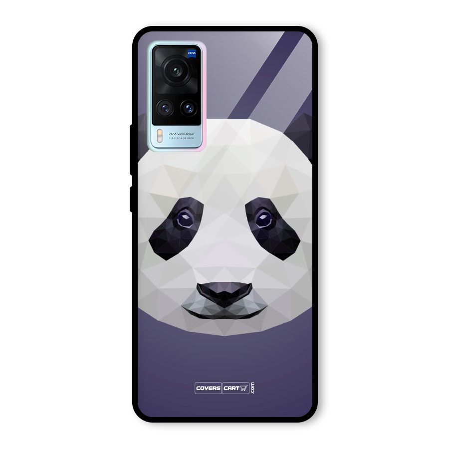 Polygon Panda Glass Back Case for Vivo X60
