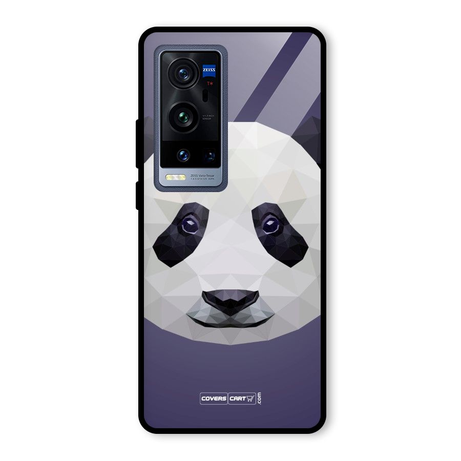 Polygon Panda Glass Back Case for Vivo X60 Pro Plus