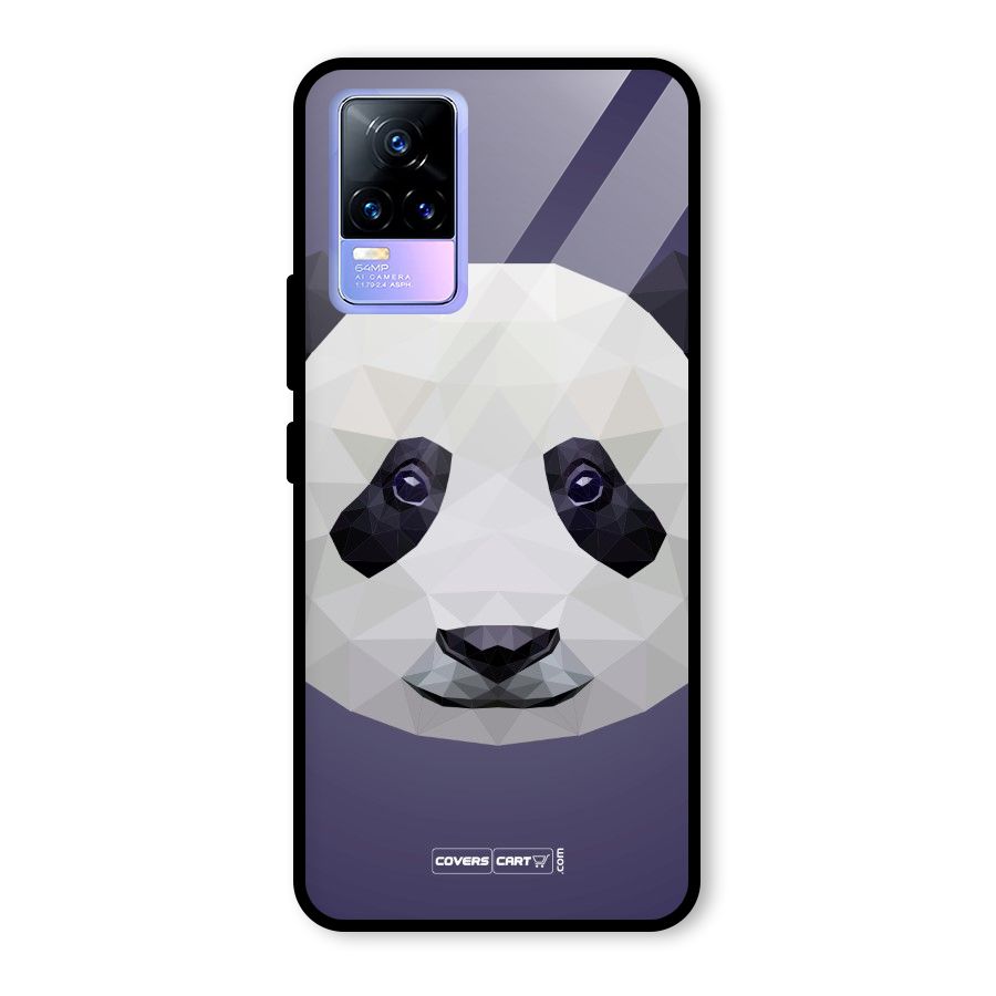 Polygon Panda Glass Back Case for Vivo Y73
