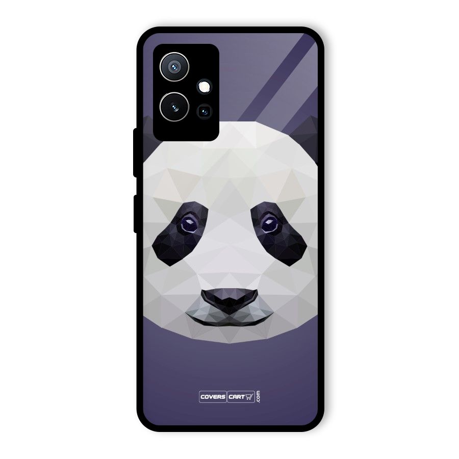 Polygon Panda Glass Back Case for Vivo Y75 5G