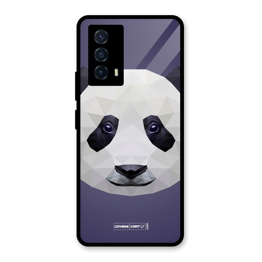 Polygon Panda Glass Back Case for Vivo iQOO Z5