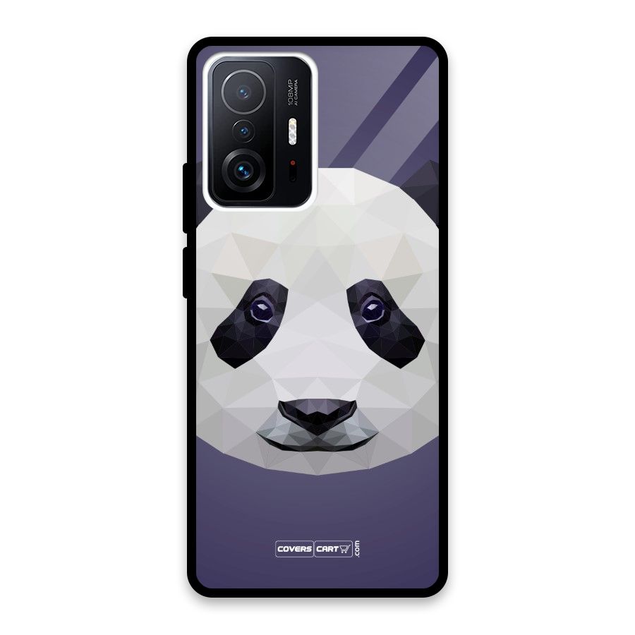 Polygon Panda Glass Back Case for Xiaomi 11T Pro