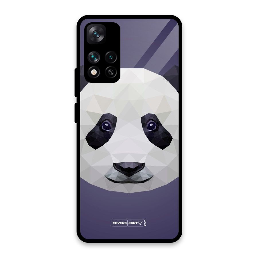 Polygon Panda Glass Back Case for Xiaomi 11i HyperCharge 5G