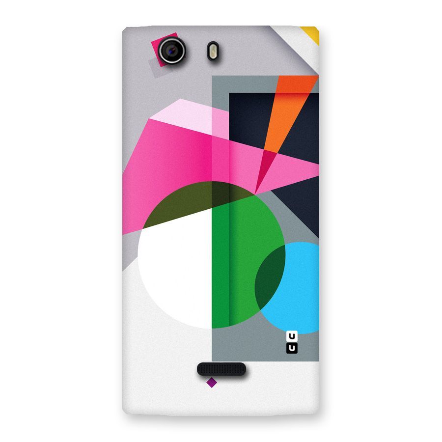 Polygons Cute Pattern Back Case for Canvas Nitro 2 E311