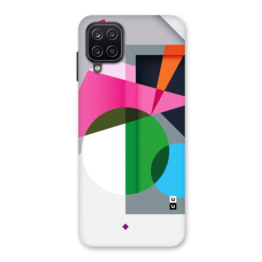 Polygons Cute Pattern Back Case for Galaxy A12