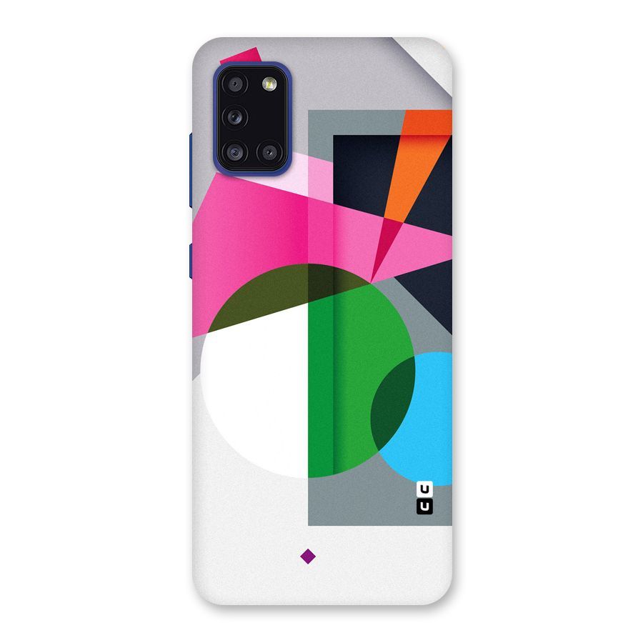 Polygons Cute Pattern Back Case for Galaxy A31