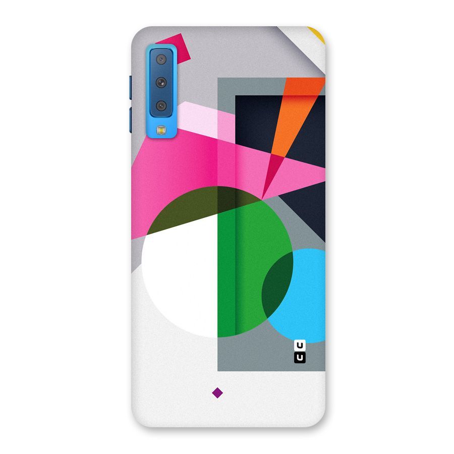 Polygons Cute Pattern Back Case for Galaxy A7 (2018)