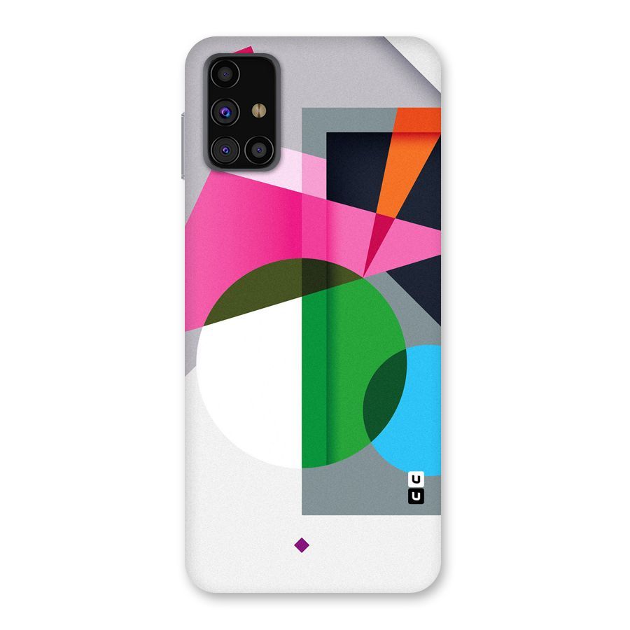 Polygons Cute Pattern Back Case for Galaxy M31s