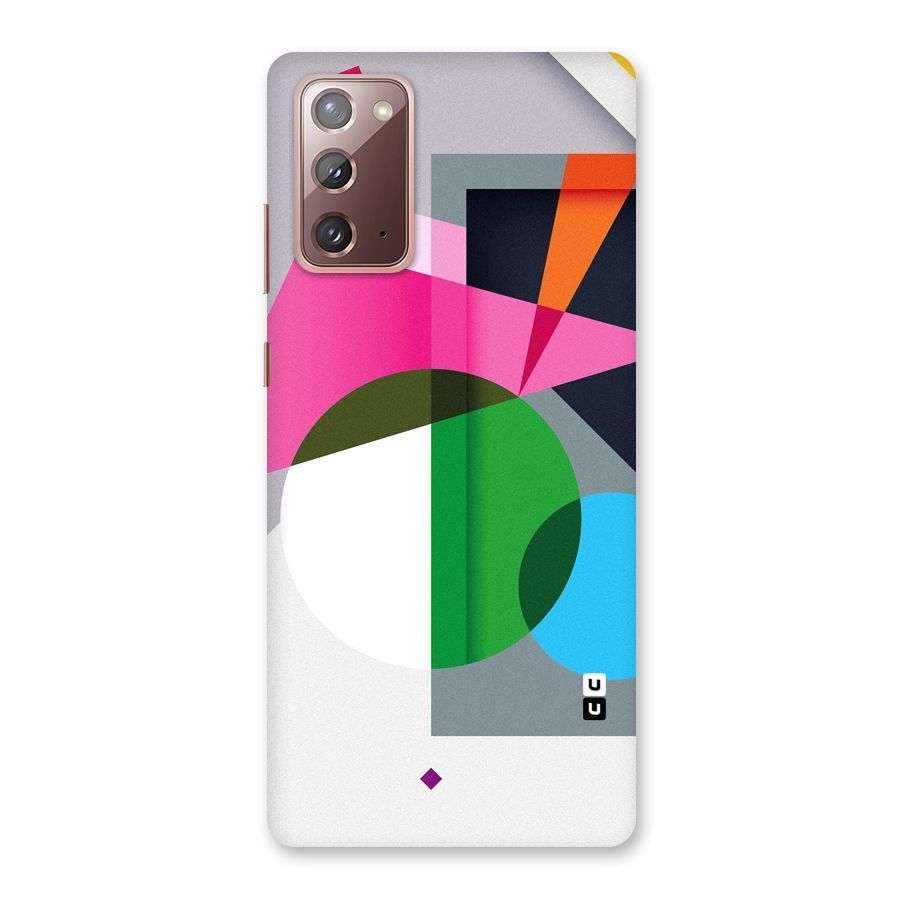 Polygons Cute Pattern Back Case for Galaxy Note 20