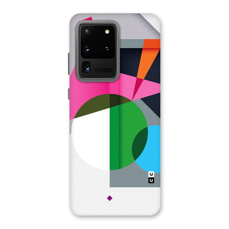 Polygons Cute Pattern Back Case for Galaxy S20 Ultra