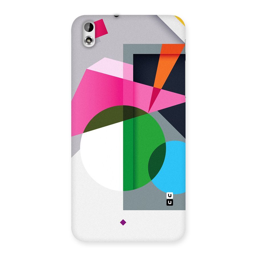 Polygons Cute Pattern Back Case for HTC Desire 816g