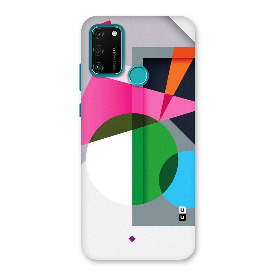 Polygons Cute Pattern Back Case for Honor 9A
