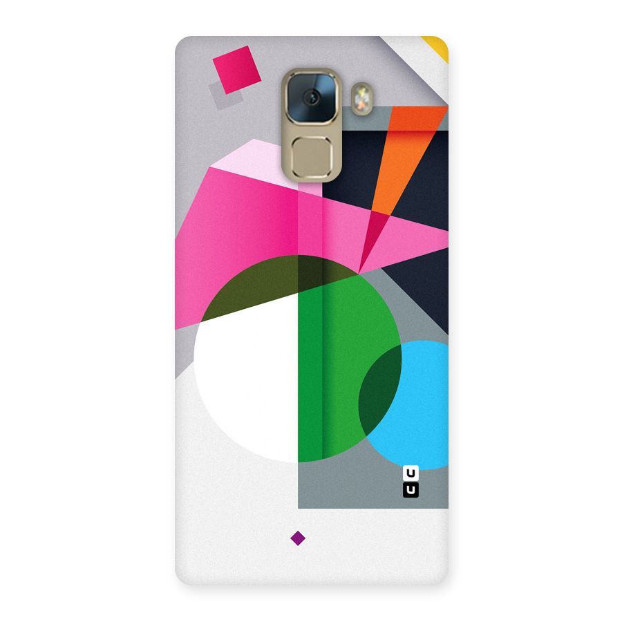 Polygons Cute Pattern Back Case for Huawei Honor 7