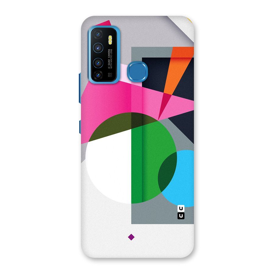 Polygons Cute Pattern Back Case for Infinix Hot 9