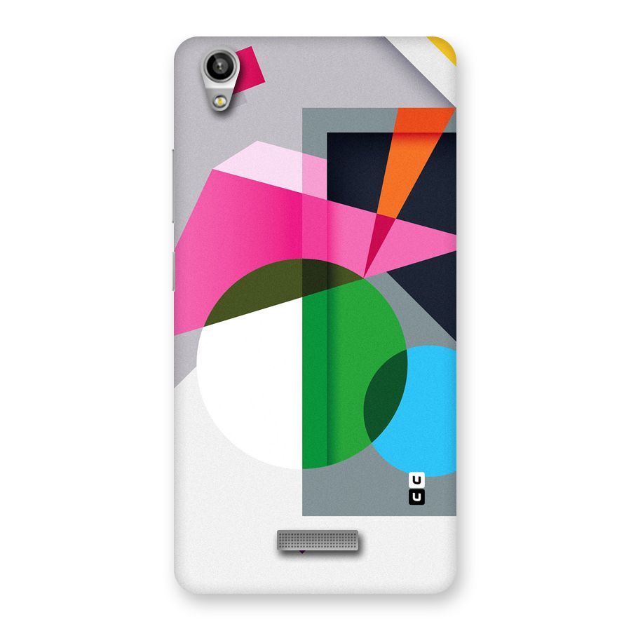 Polygons Cute Pattern Back Case for Lava-Pixel-V1