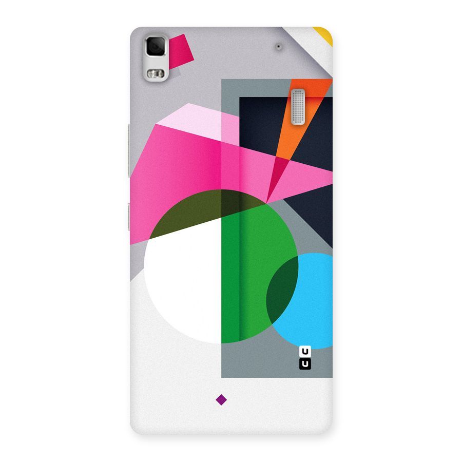 Polygons Cute Pattern Back Case for Lenovo A7000