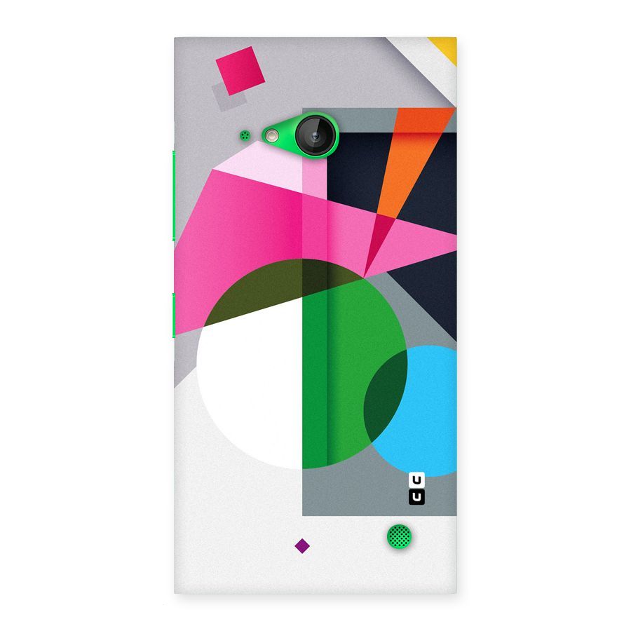 Polygons Cute Pattern Back Case for Lumia 730