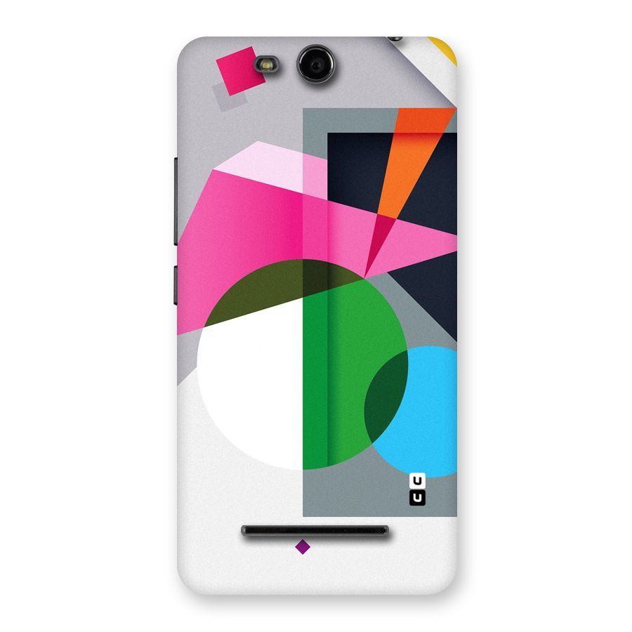 Polygons Cute Pattern Back Case for Micromax Canvas Juice 3 Q392