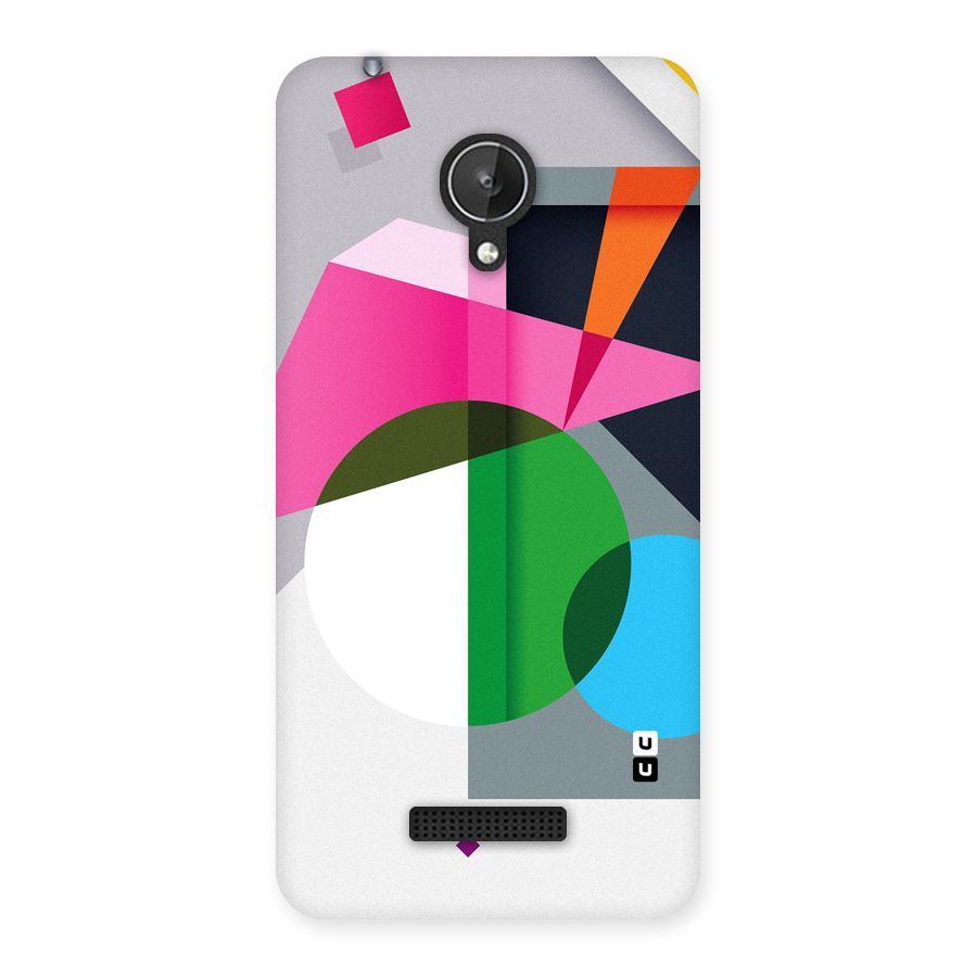 Polygons Cute Pattern Back Case for Micromax Canvas Spark Q380