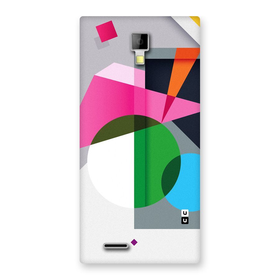 Polygons Cute Pattern Back Case for Micromax Canvas Xpress A99