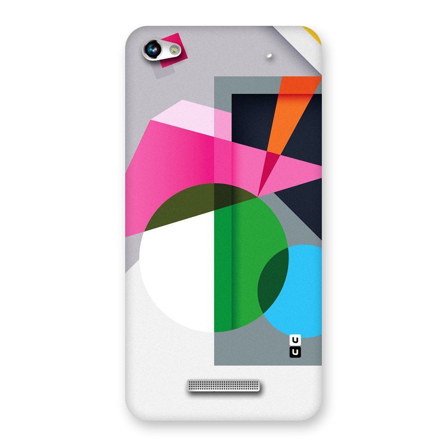Polygons Cute Pattern Back Case for Micromax Hue 2