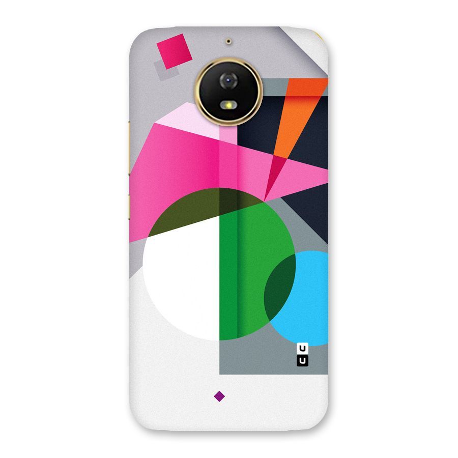 Polygons Cute Pattern Back Case for Moto G5s