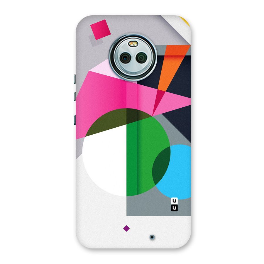 Polygons Cute Pattern Back Case for Moto X4
