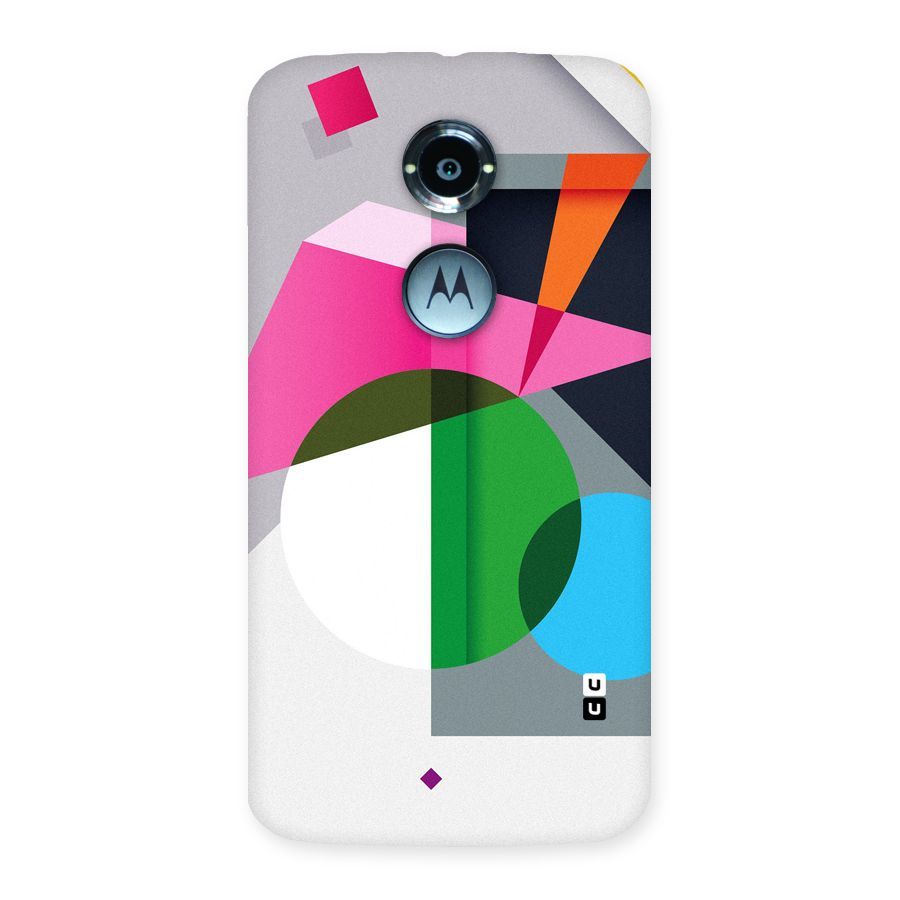 Polygons Cute Pattern Back Case for Moto X 2nd Gen