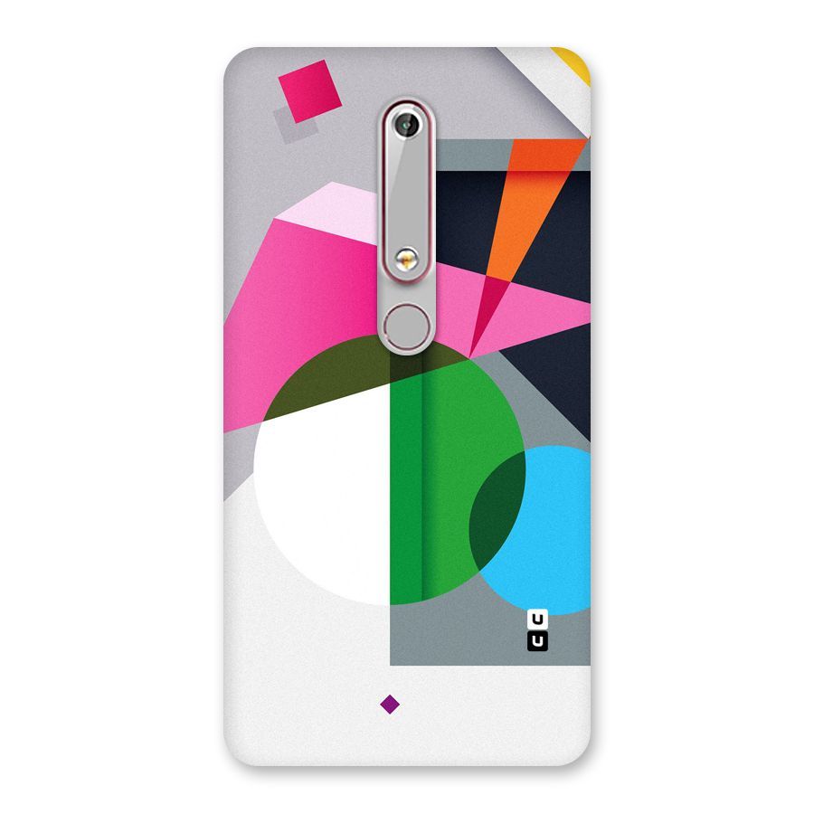 Polygons Cute Pattern Back Case for Nokia 6.1