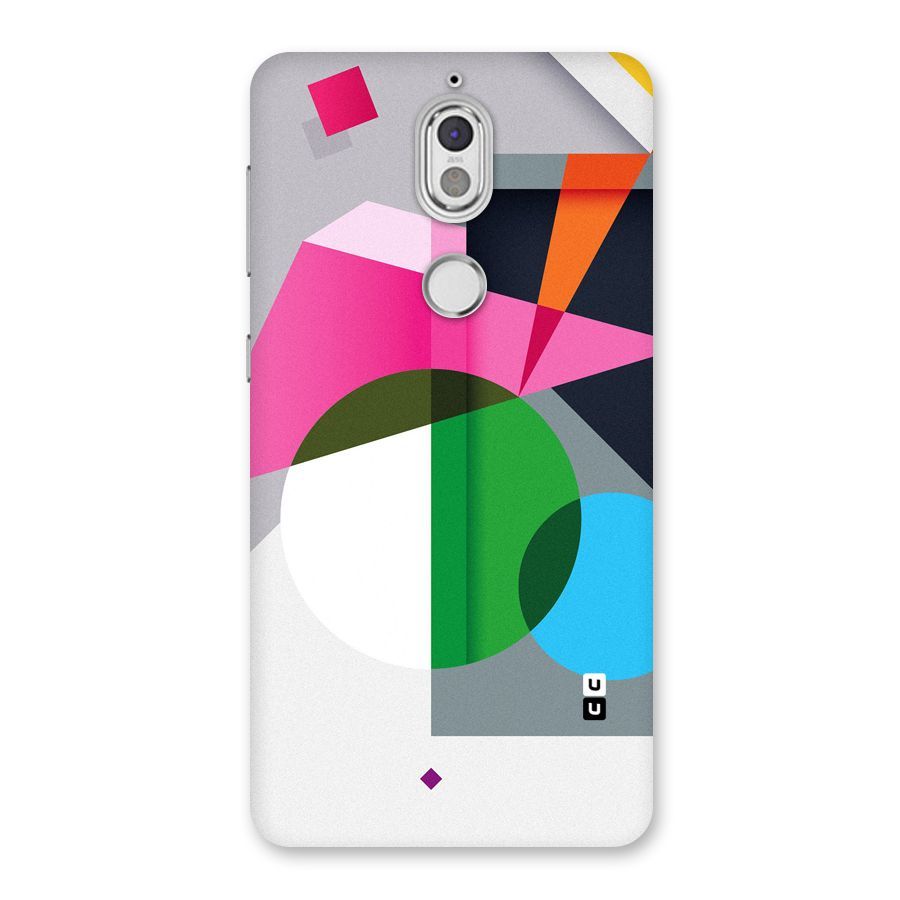 Polygons Cute Pattern Back Case for Nokia 7