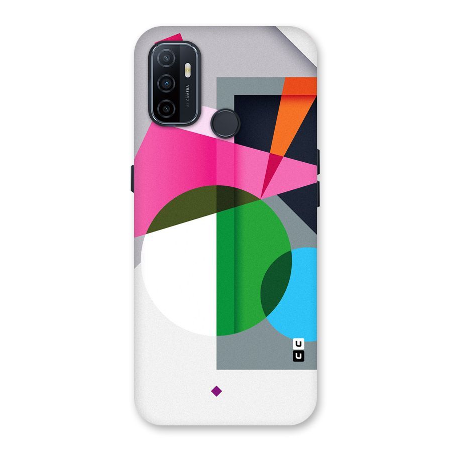 Polygons Cute Pattern Back Case for Oppo A32