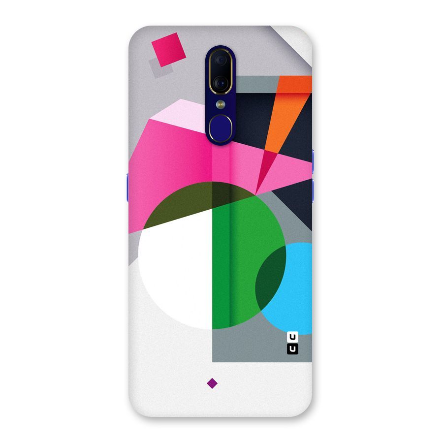 Polygons Cute Pattern Back Case for Oppo A9