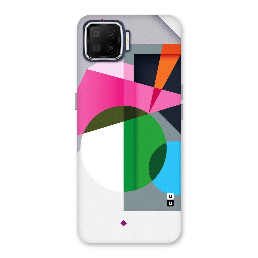 Polygons Cute Pattern Back Case for Oppo F17