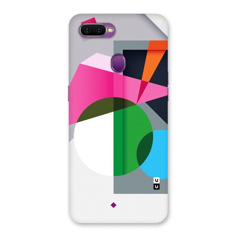 Polygons Cute Pattern Back Case for Oppo F9