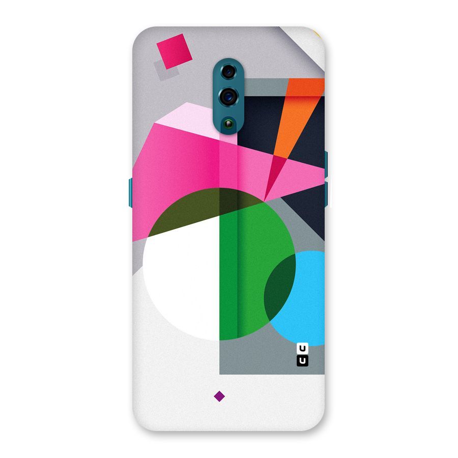 Polygons Cute Pattern Back Case for Oppo Reno