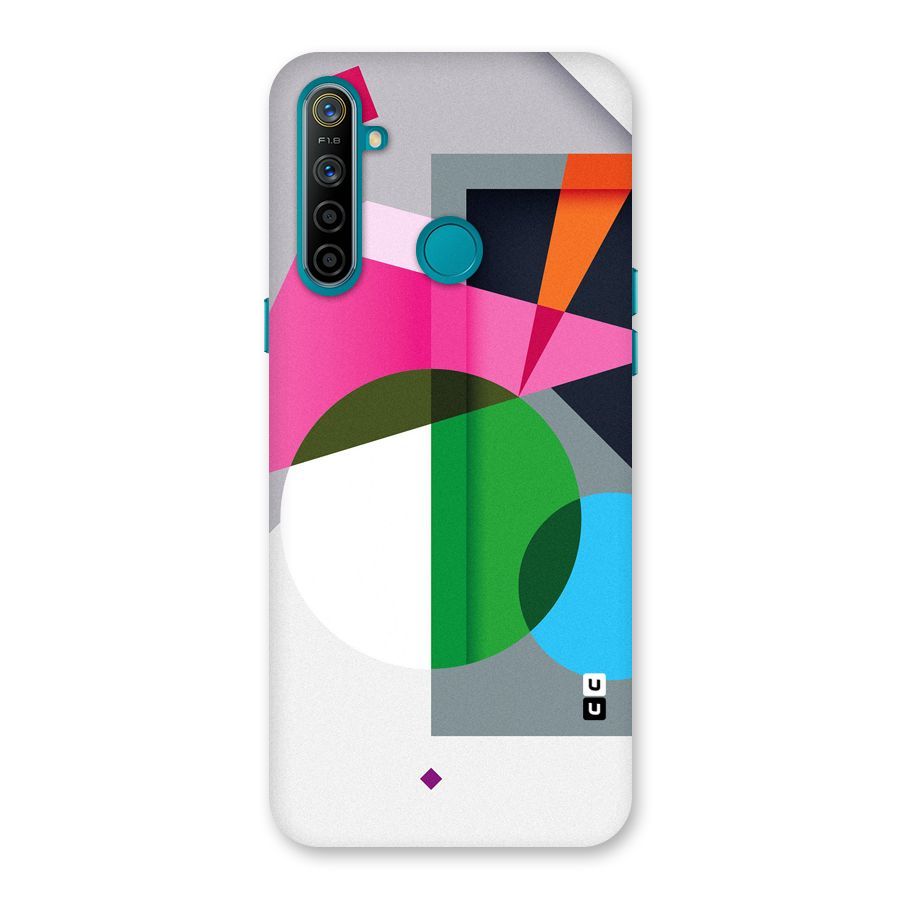 Polygons Cute Pattern Back Case for Realme 5i