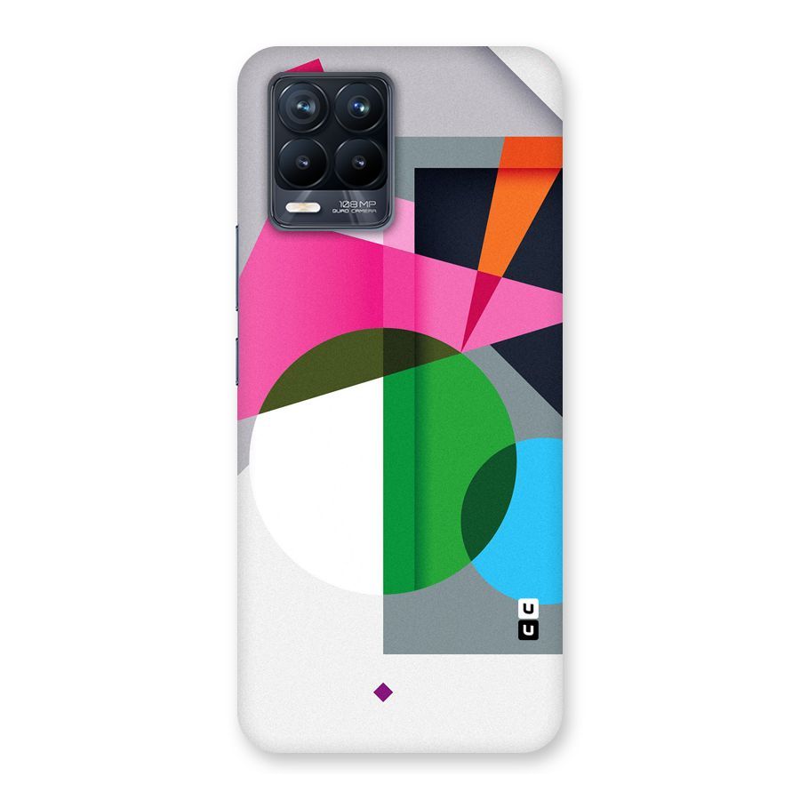 Polygons Cute Pattern Back Case for Realme 8 Pro